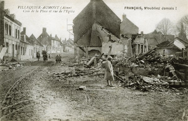 Ruines de la commune de Villequier-Aumont