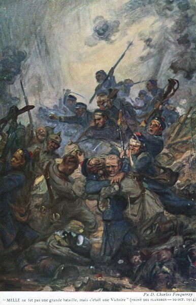 French offensive during WWI