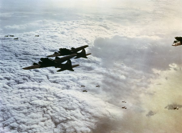 Bombardiers Boeing B-17, 1943