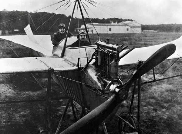 L'avion monoplan "Rumpler-Eindecker", 1912
