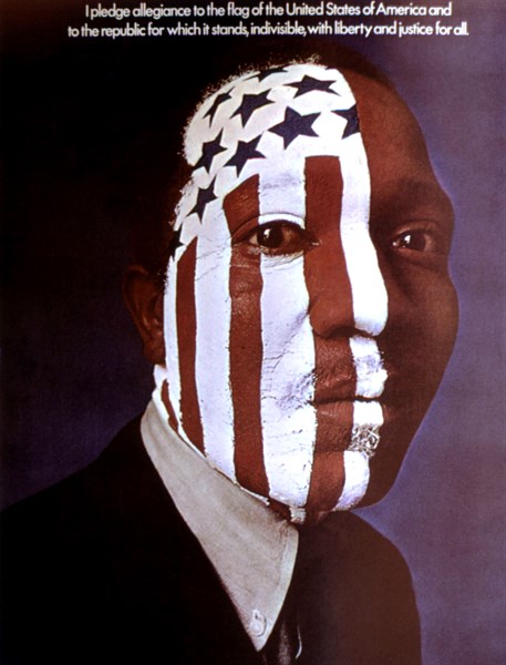 Affiche éditée au moment de l'assassinat de Martin Luther King