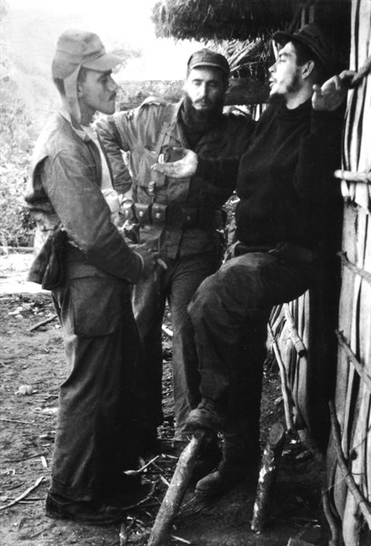 Pendant la révolution, Fidel Castro et Che Guevara (1956-1959)