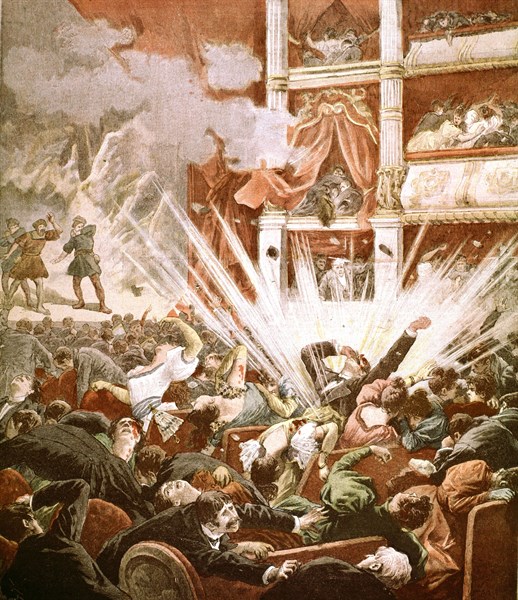 Anarchist outrage in Spain, 1893