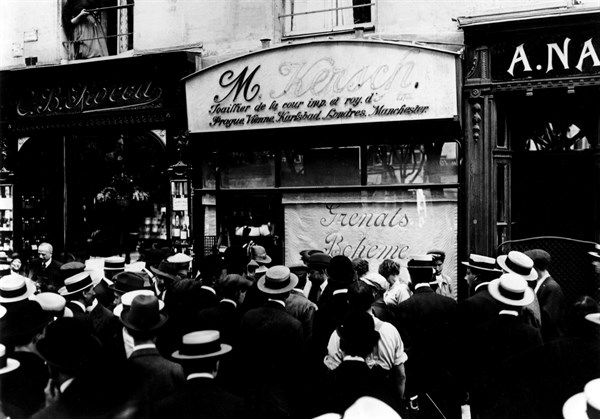 Sacked store in Paris