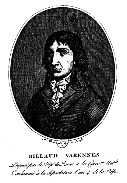Portrait de Billaud Varennes, député
