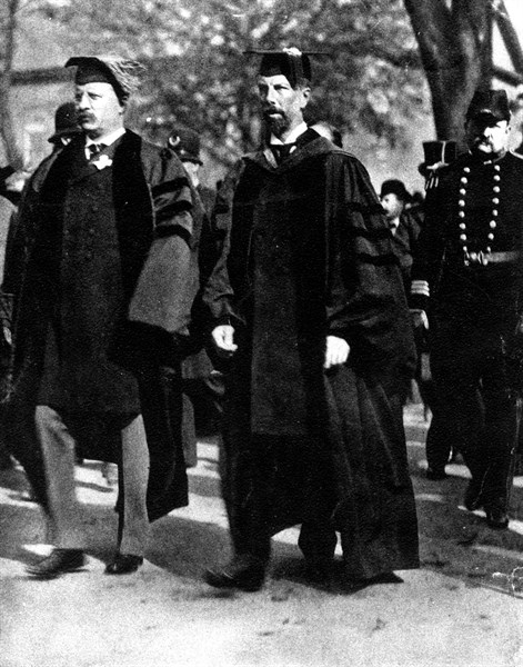 Le président Théodore Roosevelt à la Yale University