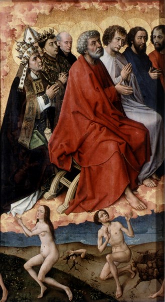 Van der Weyden, Le Jugement dernier (détail)