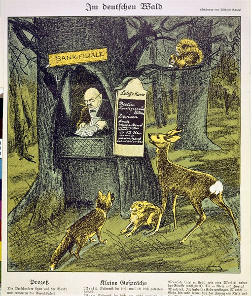 Schulz, In the German woods, a bank subsidiary