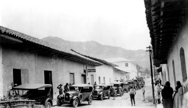 American Marine battalion arriving in Hatagalpa