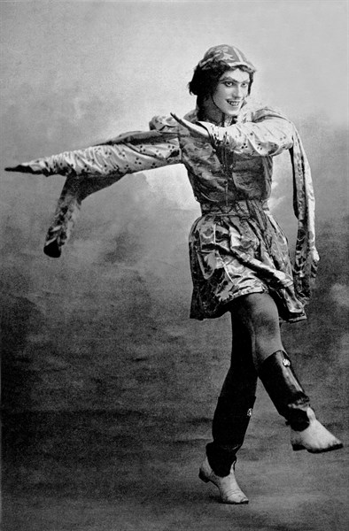Nijinsky in 'Sheherazade' by Rimsky-Korsakoff