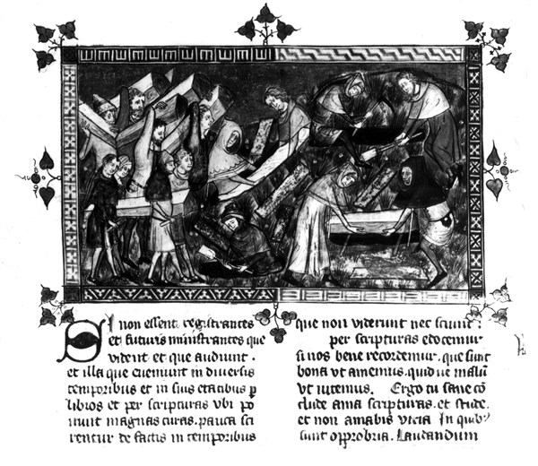 Gilles de Muisit's records, plague in Tournai