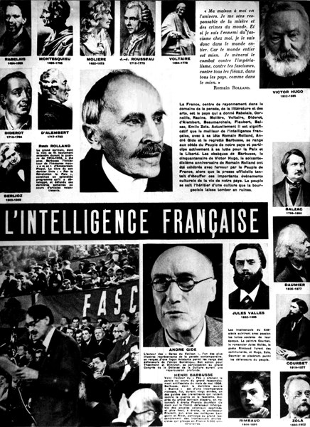 Leaflet of the French Communist Party at the time of the elections of 1936