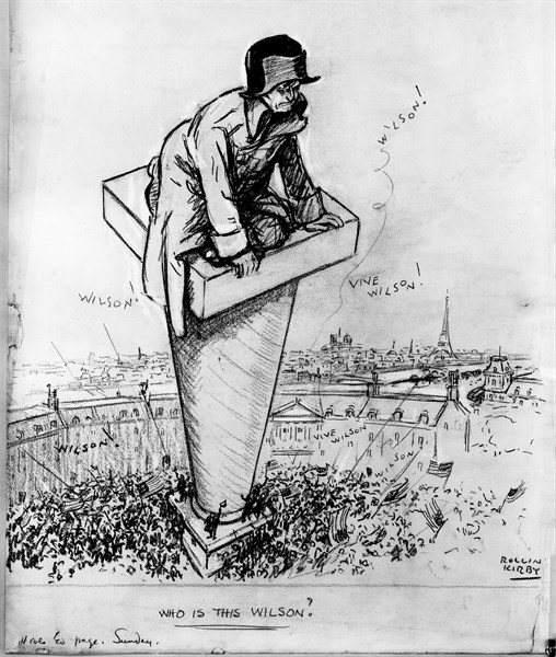 Kirby, President Wilson's visit in France at the end of the first world war