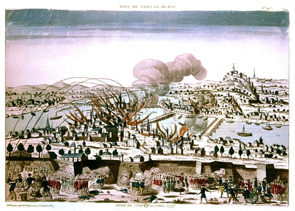Anonyme. Le siège de Lyon