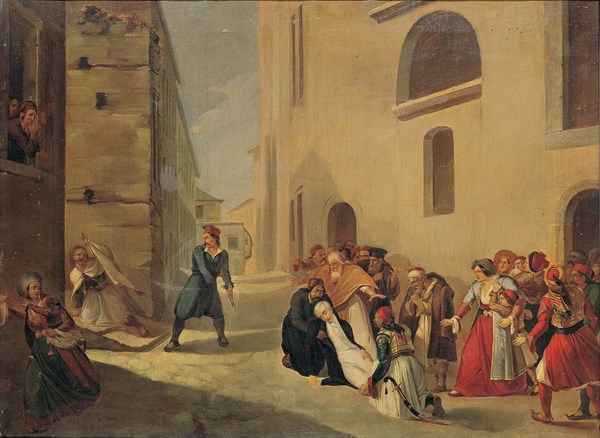 Tsokos, L'assassinat de Capodistria