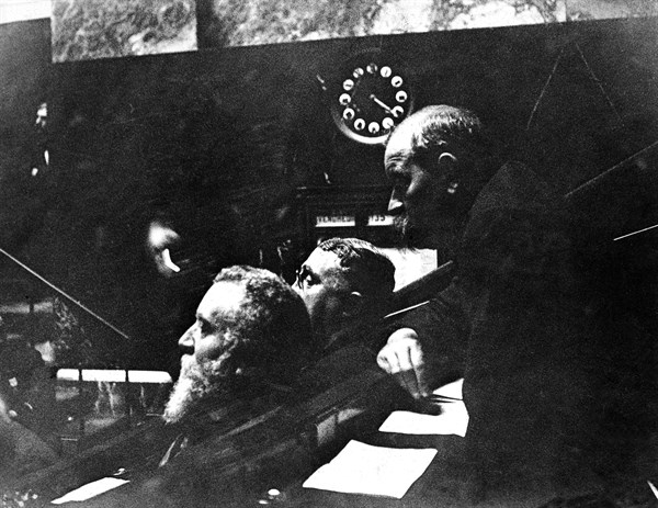 Jaurès à la Chambre lors de la discusion de la loi des trois ans (de service militaire)
