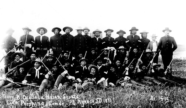 On the right, Pershing, in South Dakota