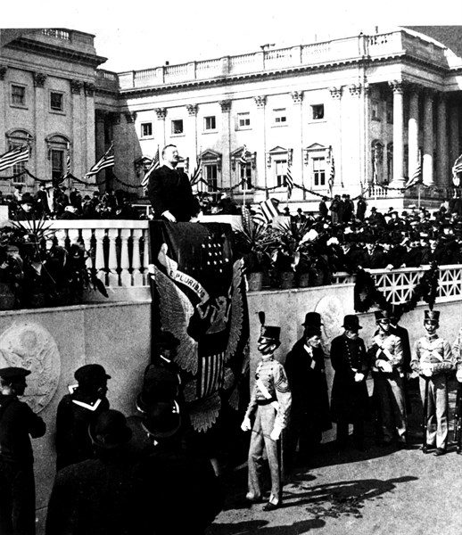 Mussolini's speech in Rome