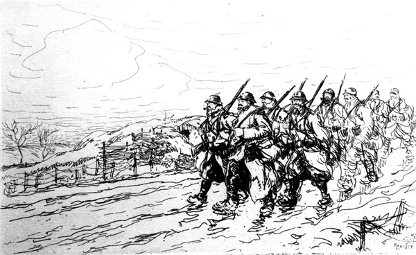 Renefer, Relief of infantry soldiers