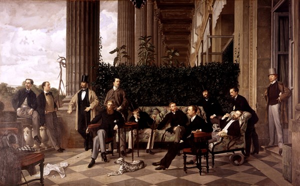 Tissot, Le cercle de la rue Royale