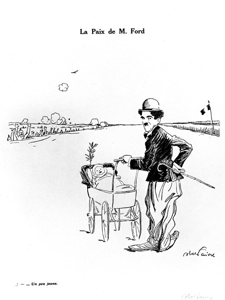 Caricature: La Paix de M. Ford, 1915
