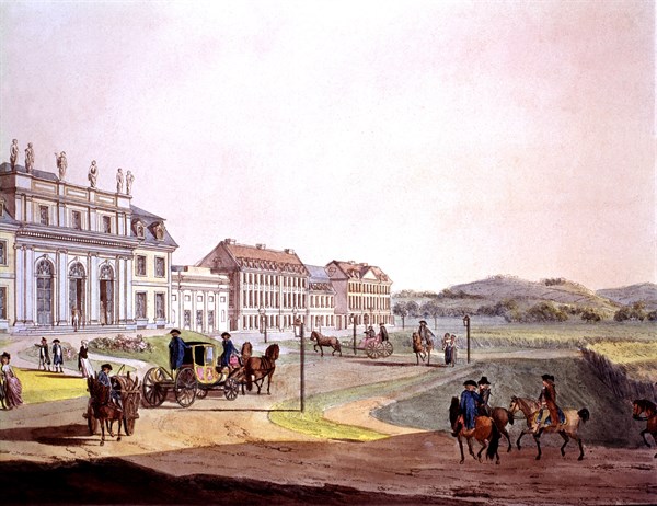 The redoubt in Godesberg, Prussia