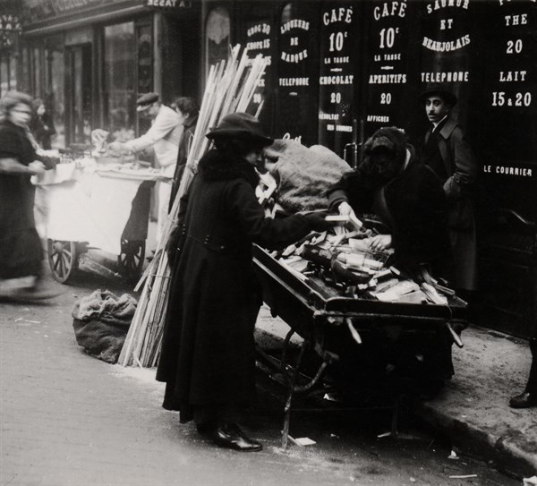 Firewood selling in the street
