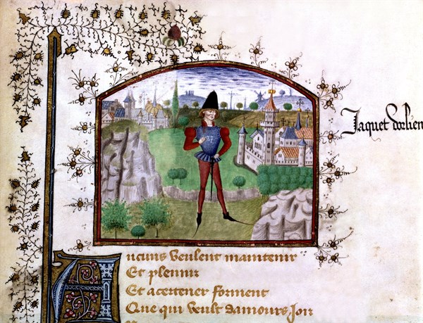 Poème composé par Jean Sénéchal, chevalier chambellan du roi Charles VI