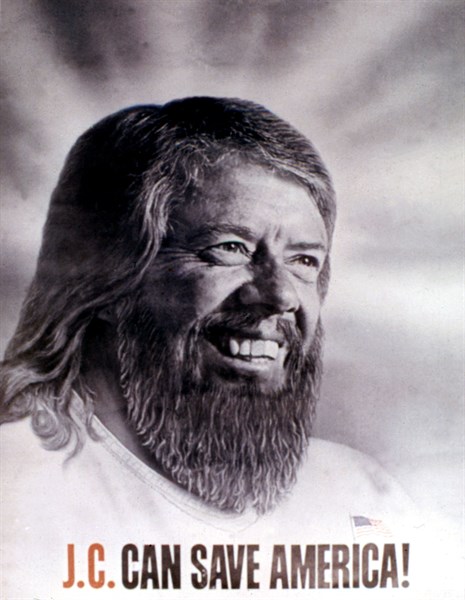 Jimmy Carter's election campaign poster