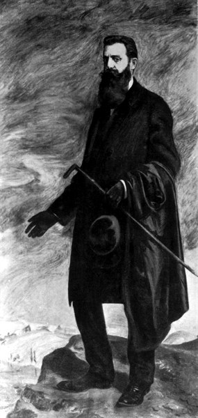 Portrait of T. Herzl