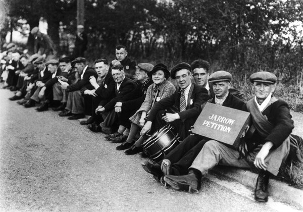 'Hunger March' towards London (1936)