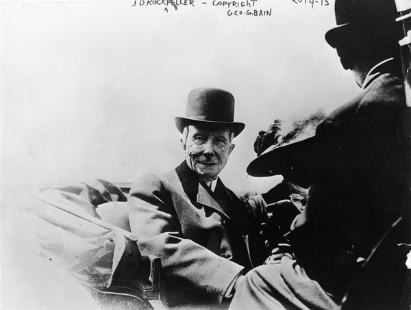 Bain, Portrait of John D. Rockefeller