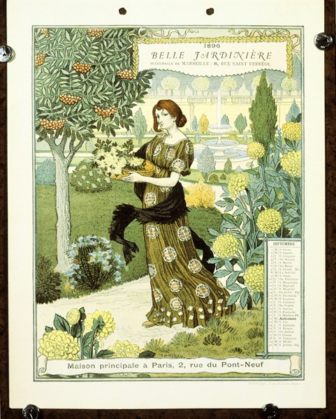 Grasset, Calendrier de l'année 1896