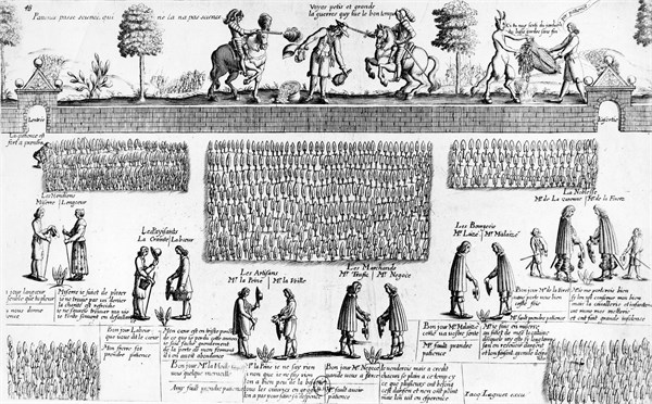 Allegory of French social classes