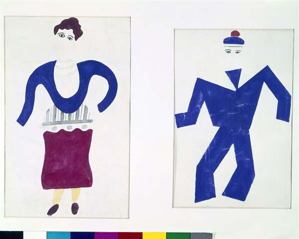Léger, Costumes pour "Skating-Rink"
