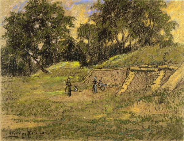 Prins, Les fortifications à Paris
