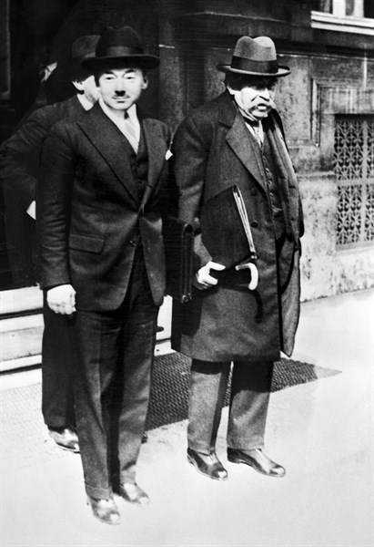 Paul Reynaud et Aristide Briand, 1930