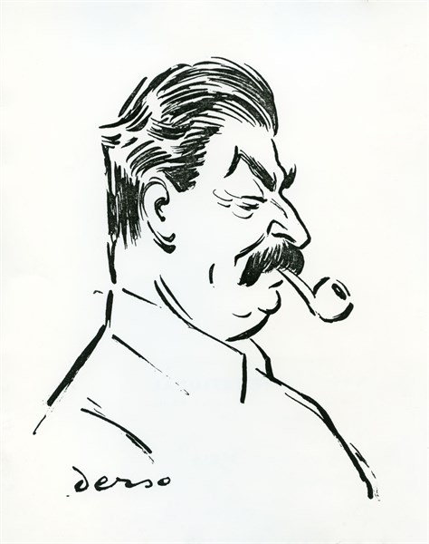 Caricature de Joseph Staline