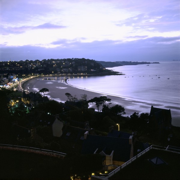 Plage de Trestraou le soir