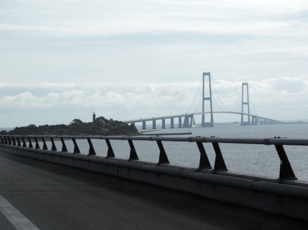 Pont est du Grand Belt a Copenhague