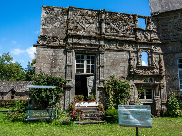 Le château de Chanteloup, en Normandie