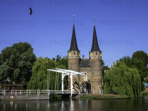 L'Oostpoort à Delft, Pays-Bas