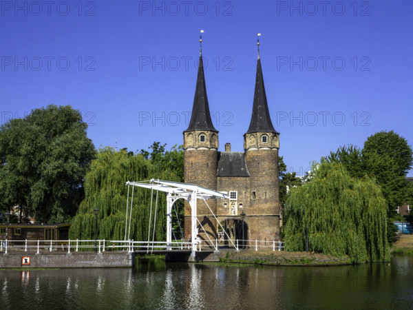 L'Oostpoort à Delft, Pays-Bas