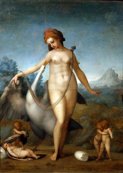 Pontormo, Léda et le cygne