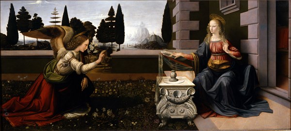 Da Vinci, The Annunciation