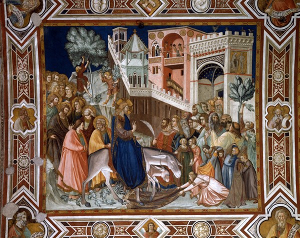 Lorenzetti, Christ entering Jerusalem