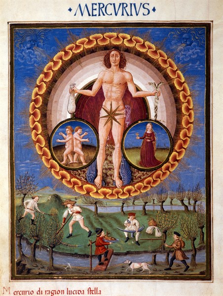 Personification of Mercury