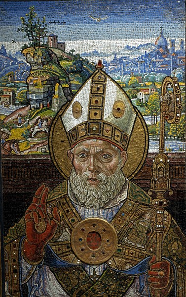 Monte di Giovanni, Saint Zenobius giving a blessing
