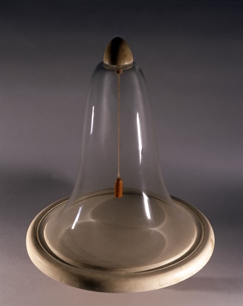 Model of a machine designed by Leonardo Da Vinci