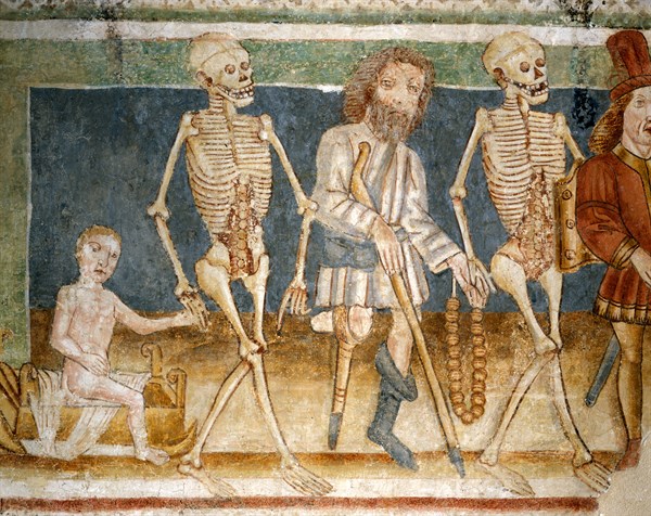 Death accompanying the Child and the Cripple
